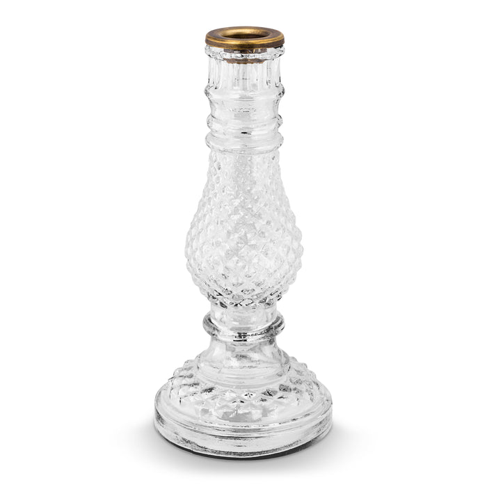 Pip Studio Glazen Kandelaar - Set van 2 - Transparant