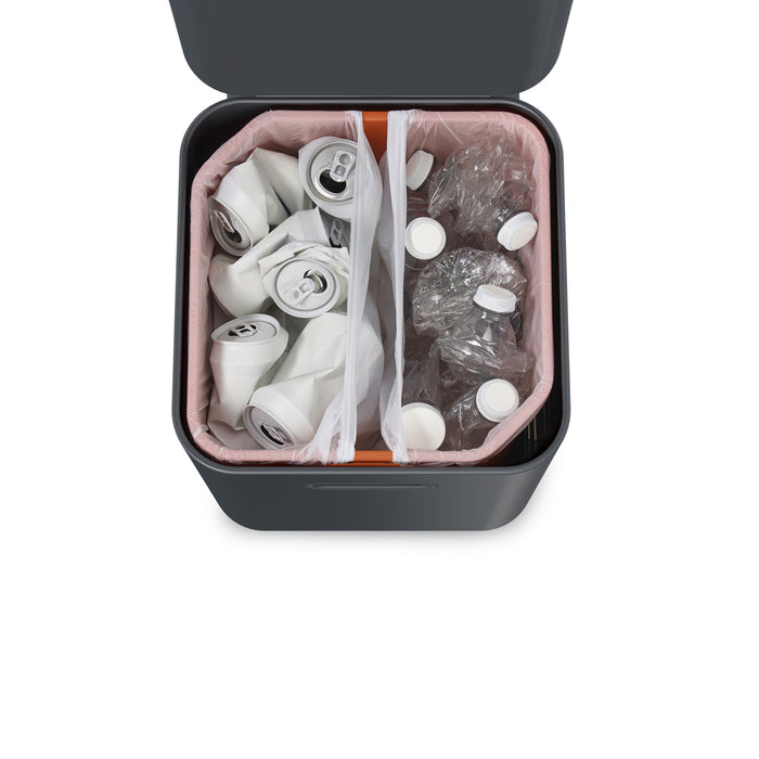 Joseph Joseph Intelligent Waste Afvalemmer Totem Compact 40 Liter (2x20 Liter)