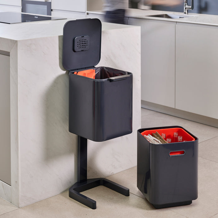 Joseph Joseph Intelligent Waste Afvalemmer Totem Compact 40 Liter (2x20 Liter)