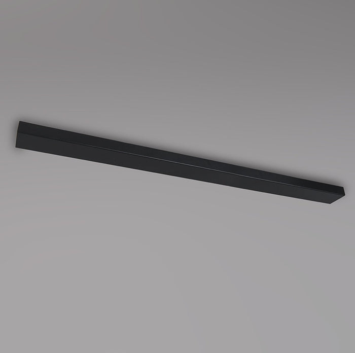 Ylumen Plafondplaat 100 x 8 cm - zonder gaten - zwart