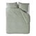 Beddinghouse Reuse Dekbedovertrek 200 x 200/220 cm - Grijs/Groen