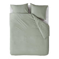 Beddinghouse Reuse Dekbedovertrek 200 x 200/220 cm - Grijs/Groen