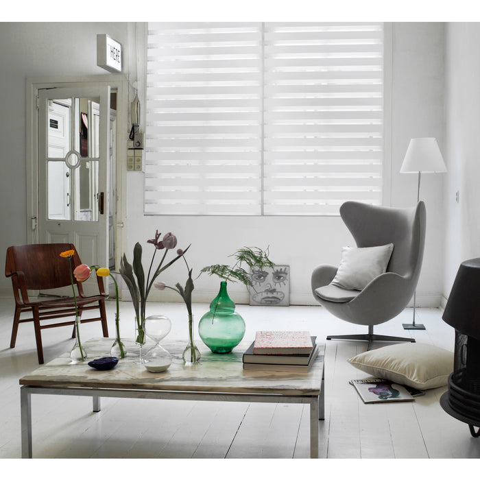 Rollit Noah Duo Rolgordijn Wit