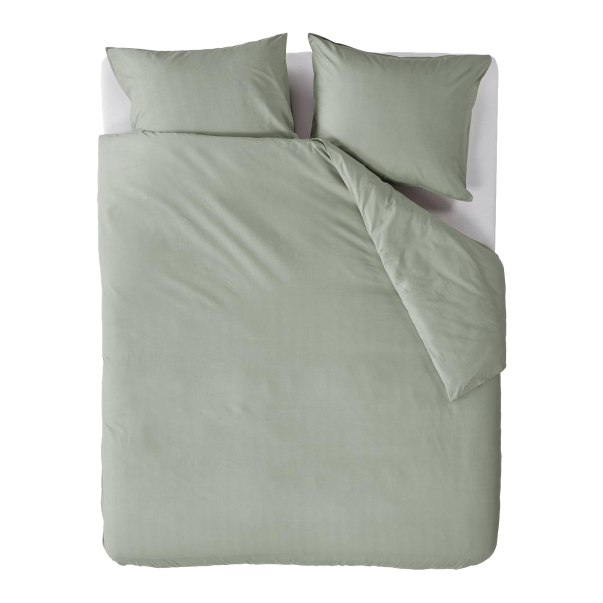 Beddinghouse Reuse Dekbedovertrek 240 x 200/220 cm - Grijs/Groen
