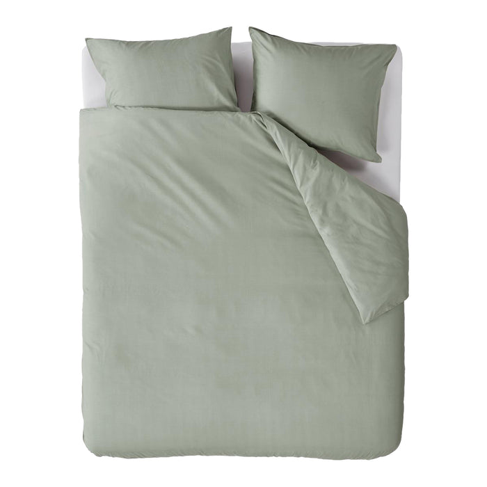 Beddinghouse Reuse Dekbedovertrek 240 x 200/220 cm - Grijs/Groen