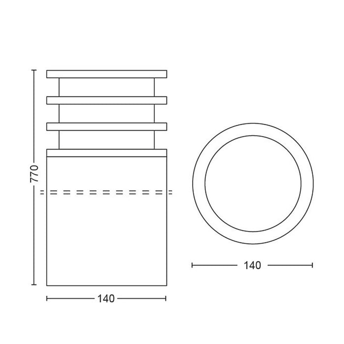 Philips Hue White Lucca Sokkel