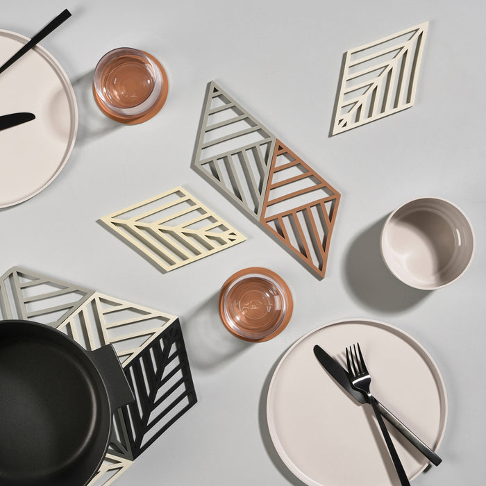 Zone Denmark Rhombus Leaf Onderzetter 2 st.