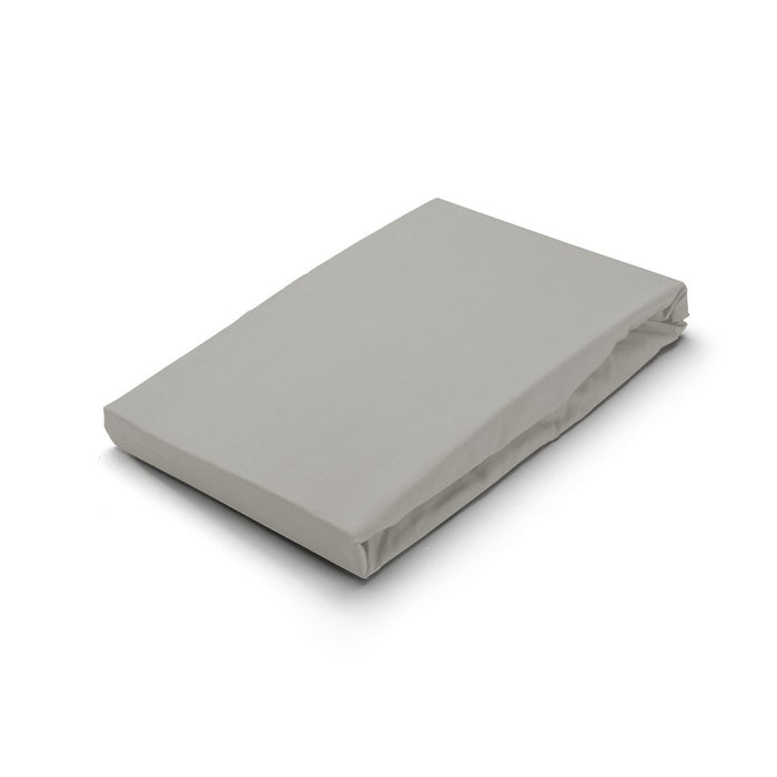 Byrklund - Hoeslaken - 100% katoen - 140x200 - Licht Grijs