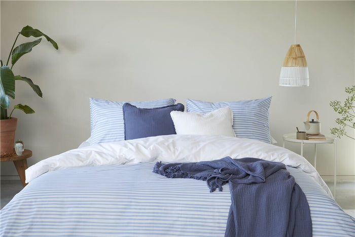 Walra - Dekbedovertrek Remade Blurred Feelings - 240x220 - Blauw