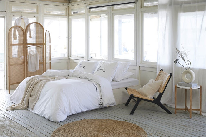 Walra - Dekbedovertrek Lively Love - 240x220 - Wit