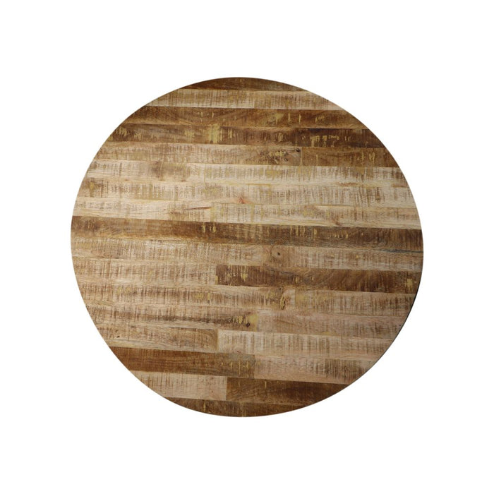 HSM Bijzettafel Montreal - ø70X35 - Naturel|zwart