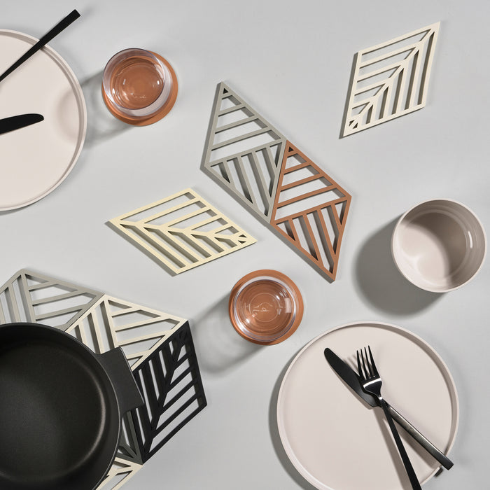 Zone Denmark Rhombus Leaf Onderzetter 2 st.