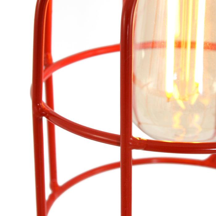 Lichtlab No. 15 Hanglamp Rood