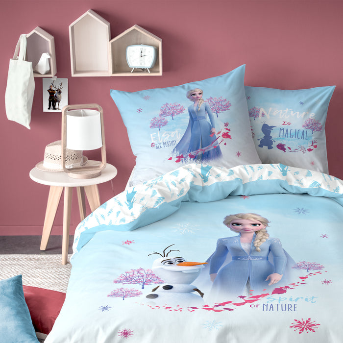 Disney Frozen Destiny Dekbedovertrek - Eenpersoons - 140 x 200 cm