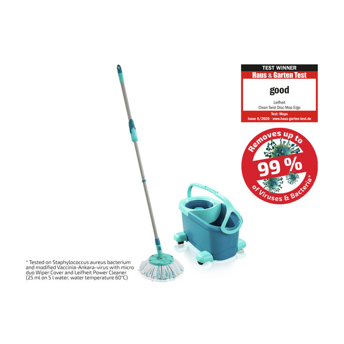 Leifheit Clean Twist Complete Dweilset met Wieltjes