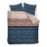 Beddinghouse Fardau Dekbedovertrek 200 x 220 cm - Blauw