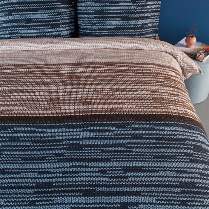 Beddinghouse Fardau Dekbedovertrek 200 x 220 cm - Blauw