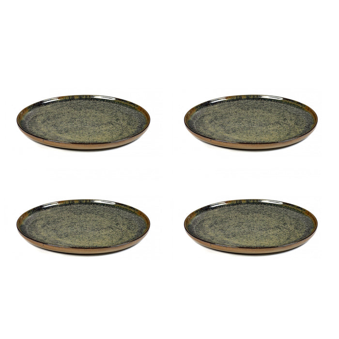 SERAX - Sergio Herman - Surface Bord 4 st. - Ø 24 cm - Indy Grey