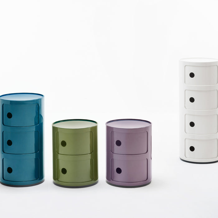 Kartell Componibili Kast Ø 32 cm - 4 Modules - Wit