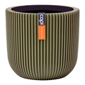 Capi Europe Groove Bloempot - Ø 23 cm - Olijfgroen