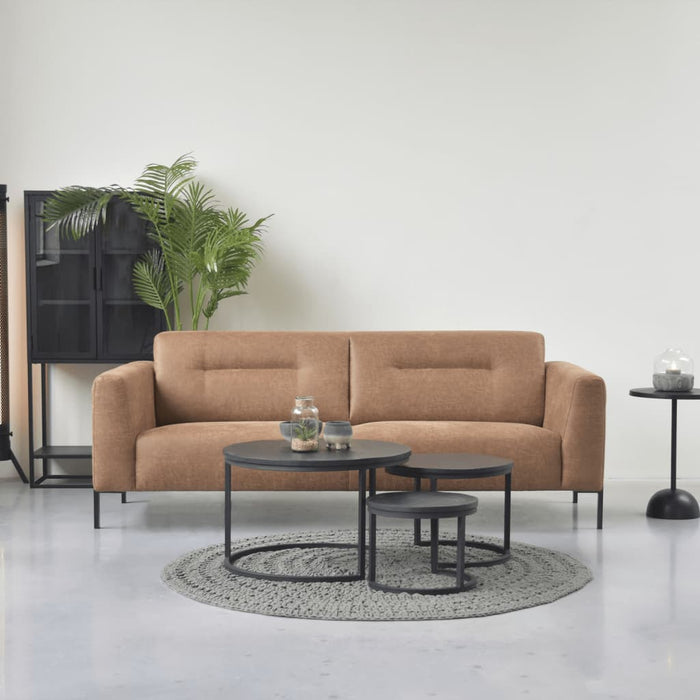 LABEL51 - Vloerkleed Knitted - Army Katoen