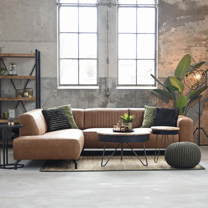 LABEL51 - Vloerkleed Knitted - Army Katoen