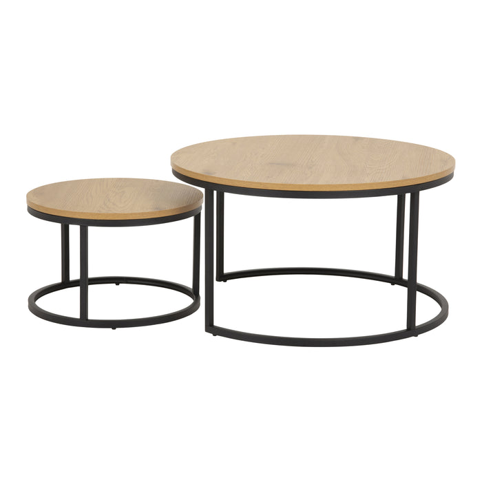 by fonQ  Lowen Salontafel Set van 2 - Bruin