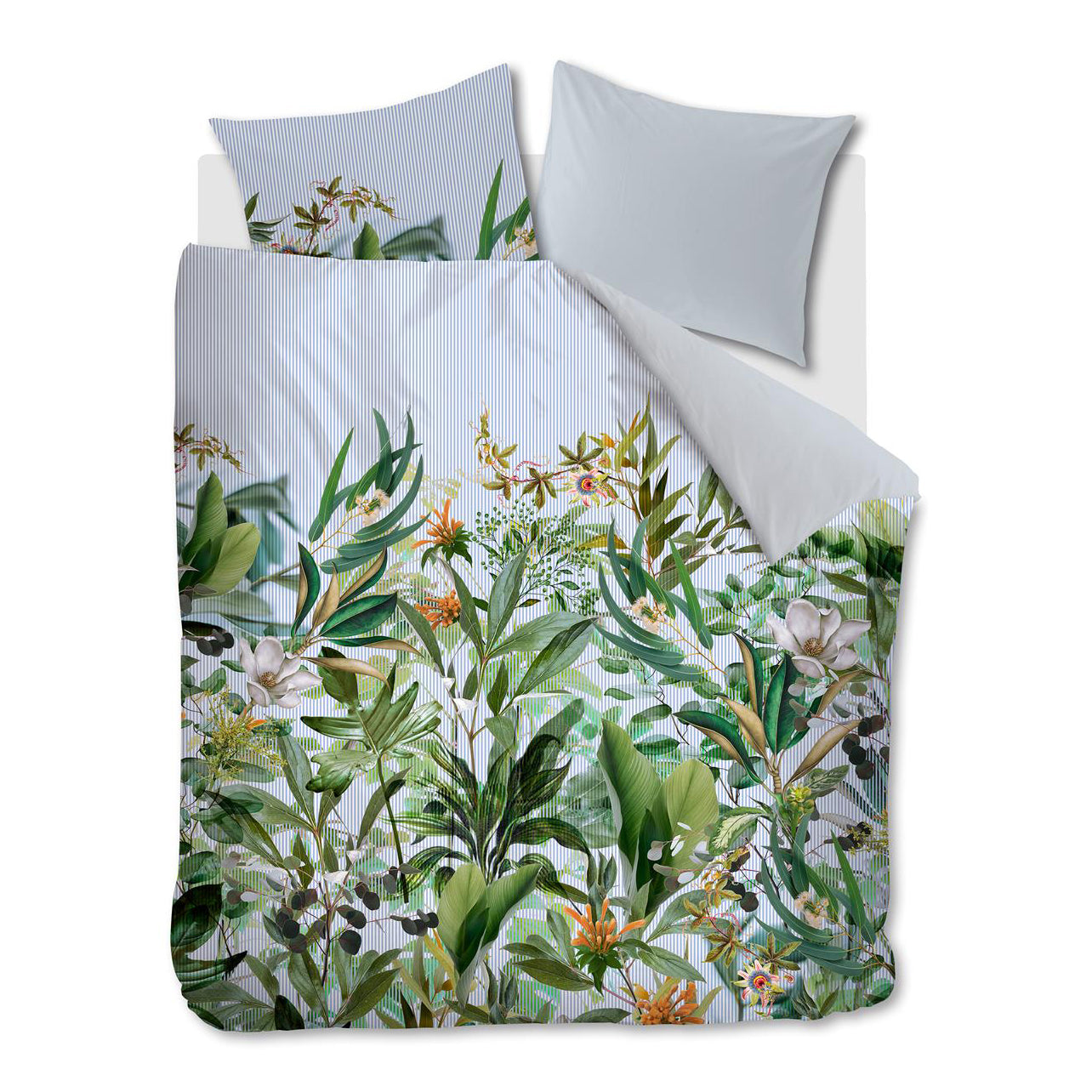 Kardol & Verstraten Cadence Dekbedovertrek 200 x 200/220 cm - Blauw/Groen