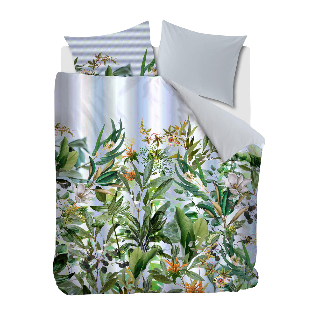 Kardol & Verstraten Cadence Dekbedovertrek 240 x 200/220 cm - Blauw/Groen