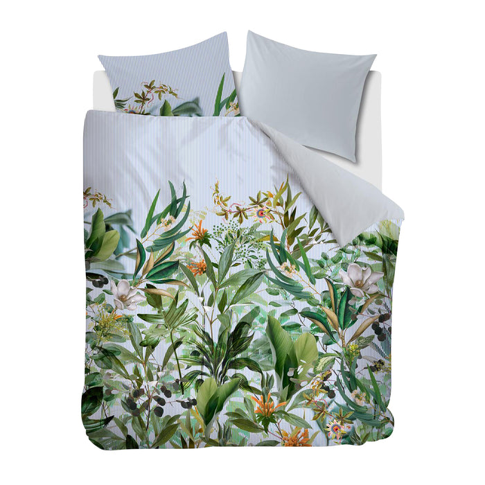 Kardol & Verstraten Cadence Dekbedovertrek 240 x 200/220 cm - Blauw/Groen