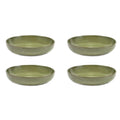 Serax Surface Diep Bord 4 st. - Ø 19 cm - Camogreen