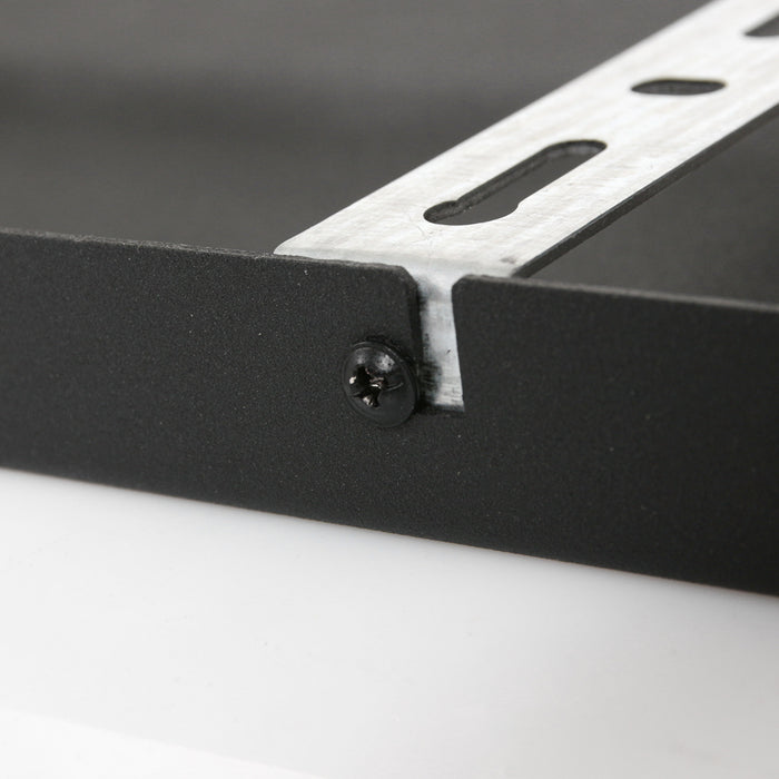 Ylumen Plafondplaat 100 x 25 cm - zonder gaten - zwart