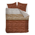 Beddinghouse Fardau Dekbedovertrek 200 x 220 cm - Terra