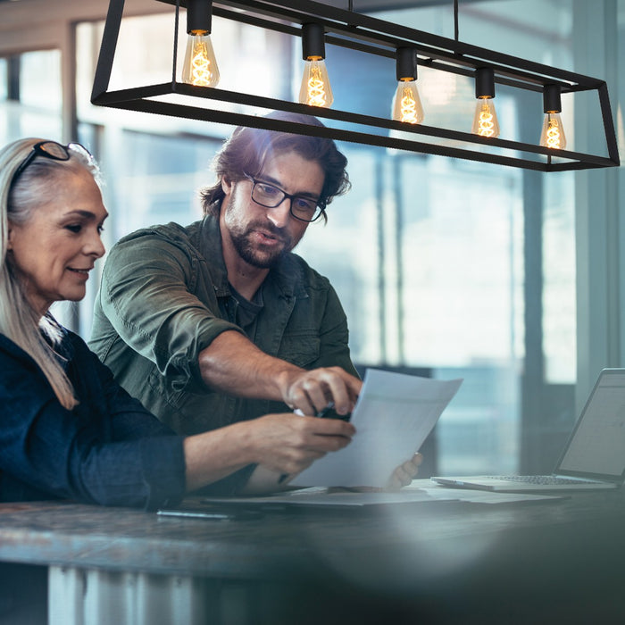 Mexlite hanglamp Hanglampen - zwart - metaal - 2675ZW