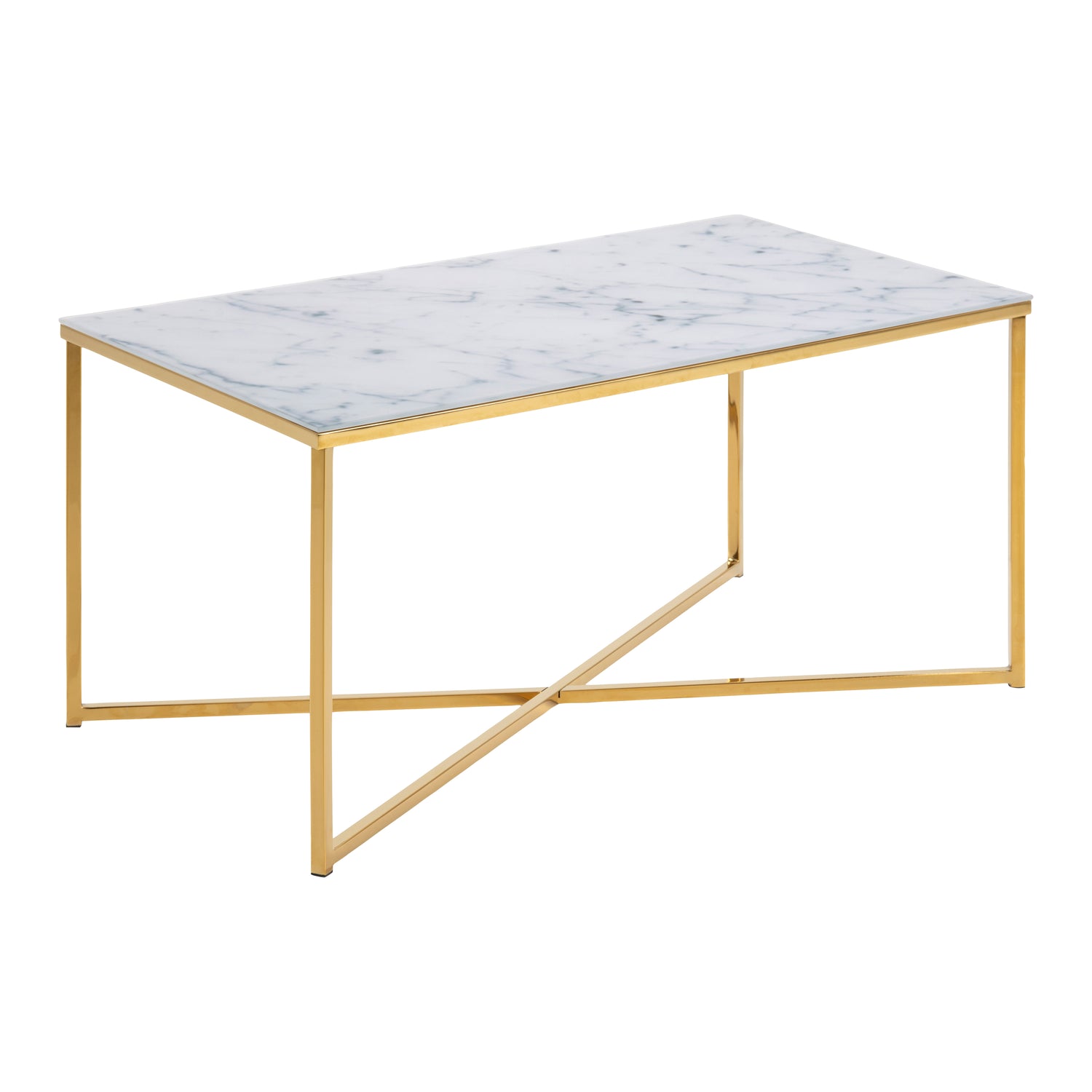 MOOS Haike Salontafel - White Crystal Clear