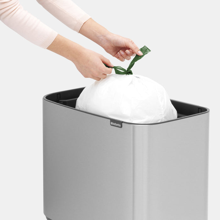 Brabantia Bo Touch Bin Afvalemmer 36 Liter Vingerafdrukvrij