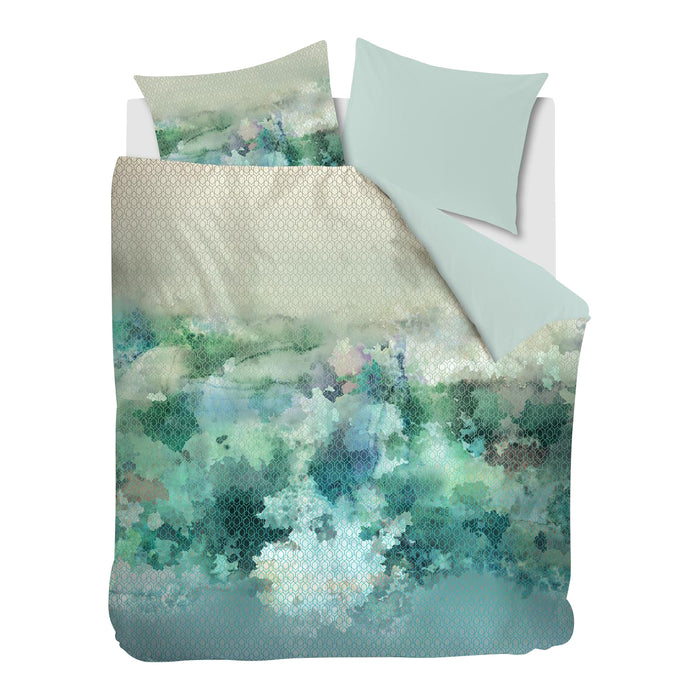 Kardol & Verstraten Metamorphose Dekbedovertrek 200 x 200/220 cm - Blauw/Groen