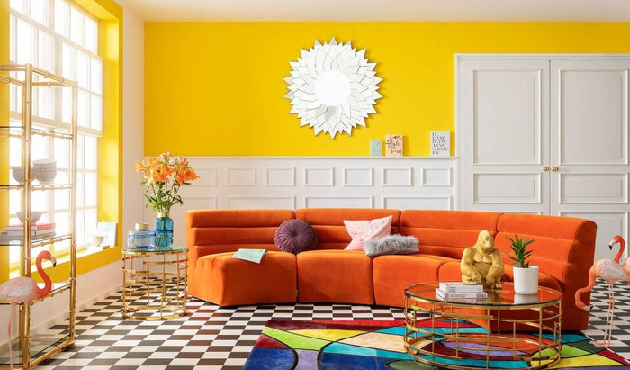 Kare Design Jupiter Bijzettafel - Glas|Goudkleurig Metaal