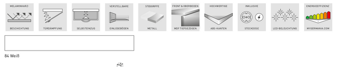 Germania Arvada Wand Badkamerkast