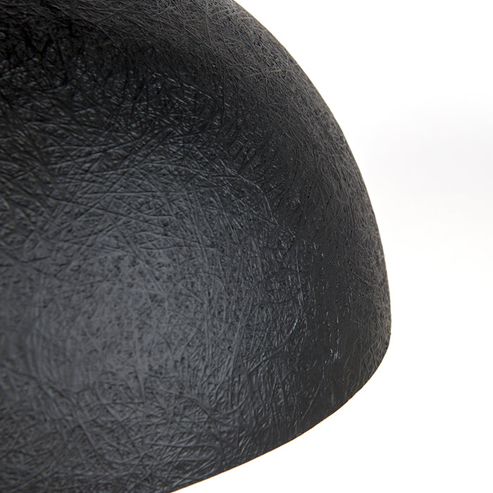 QAZQA Industriële hanglamp zwart met goud 50 cm - Magna