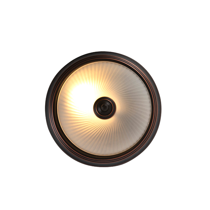 QAZQA Klassieke plafondlamp bruin opaal - Classico