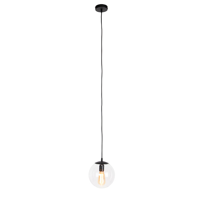 QAZQA Moderne hanglamp transparant 20 cm - Pallon