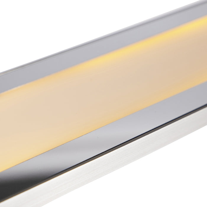 QAZQA LED Hanglamp Riley - Staal - Modern - L 1000mm
