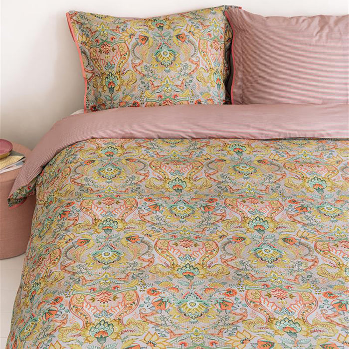 Pip Studio Kyoto Festival Dekbedovertrek 200 x 200/220 cm - Geel