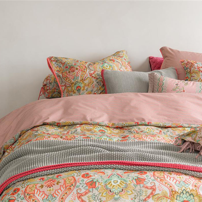 Pip Studio Kyoto Festival Dekbedovertrek 260 x 200/220 cm - Geel