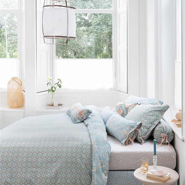 Pip Studio Origami Tree Dekbedovertrek 200 x 200/220 cm - Lichtblauw