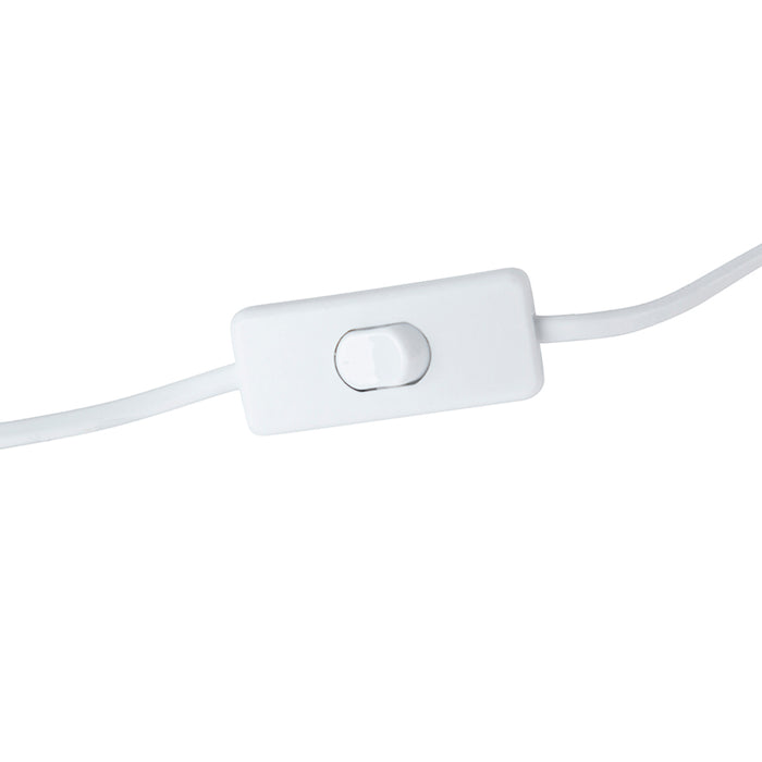 QAZQA Retro tafellamp roze met brons - Milou