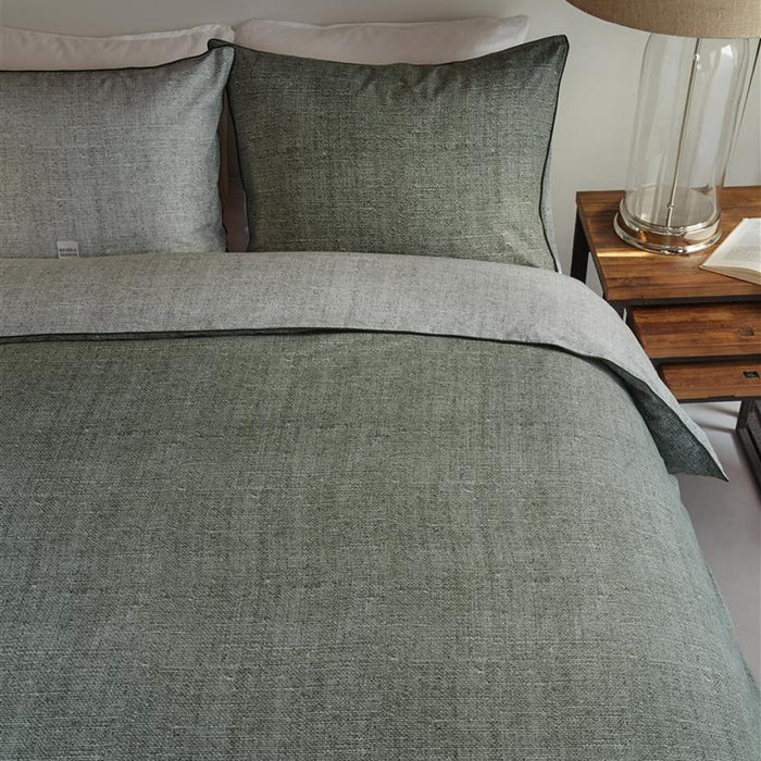 Rivièra Maison Coughton Court Dekbedovertrek 200 x 200/220 cm - Groen