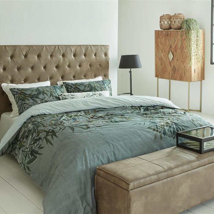 Rivièra Maison Fargesia Dekbedovertrek 200 x 200/220 cm - Groen