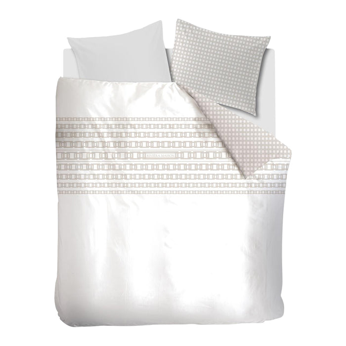 Rivièra Maison Syros Dekbedovertrek 200 x 200/220 cm - Zand